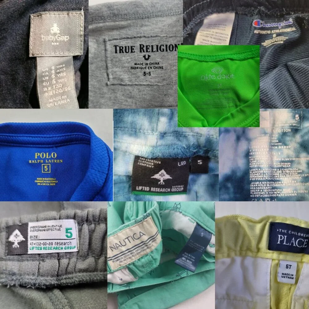 Boys Clothing Bundle Size 5 Polo, Champion, Under Armour, Spring & Summer Mix